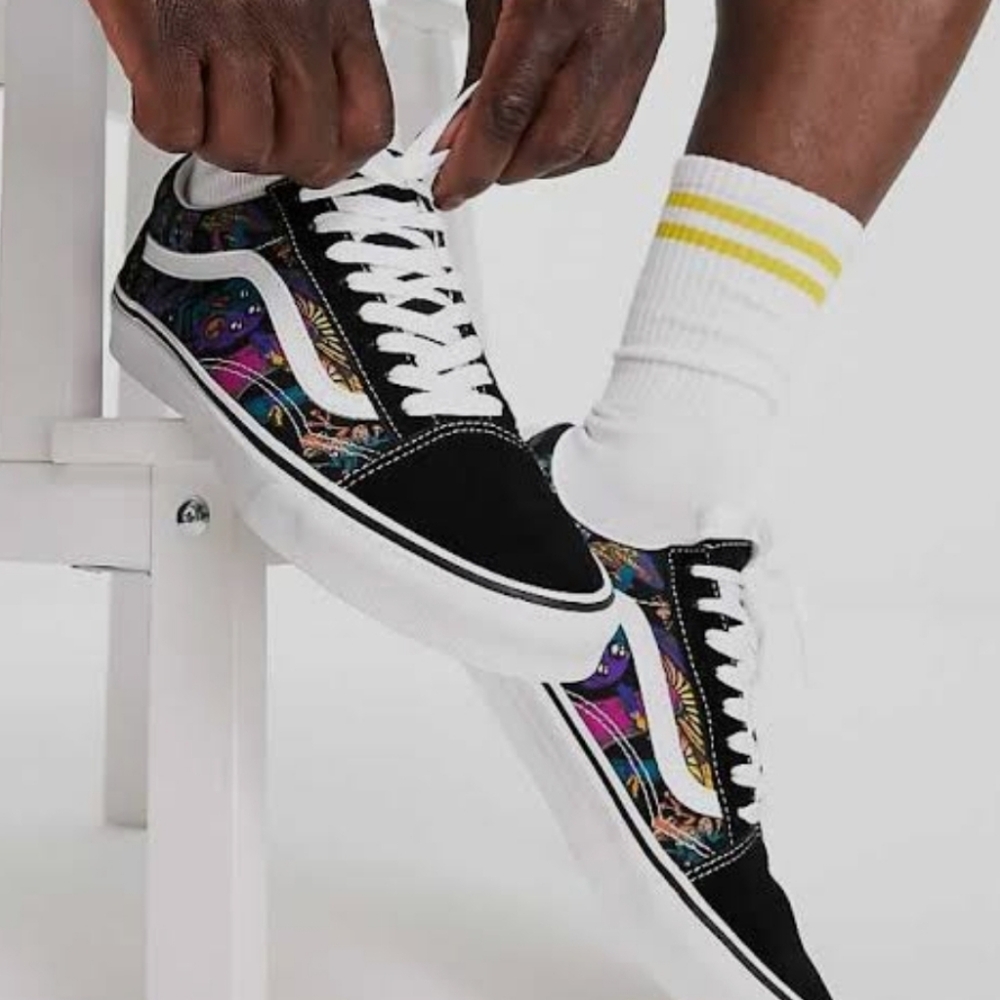 Vans Old Skool Market sneakers in black Size 10.5